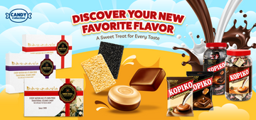 L.A. Lucky Global Candy Collection featuring Viet Xua sesame candy and Kopiko coffee candy