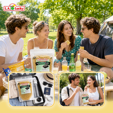 Nong Phu seaweed rice paper snack for sharing