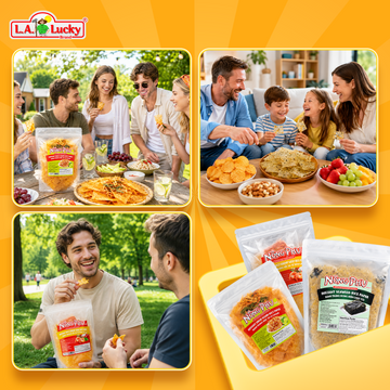 Nong Phu rice paper mix serving ideas for snacking and sharing