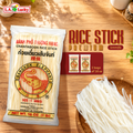 Bangkok Elephant rice stick noodles, two 16 oz bags
