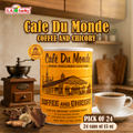 Cafe Du Monde Coffee and Chicory 15 oz Pack of 24
