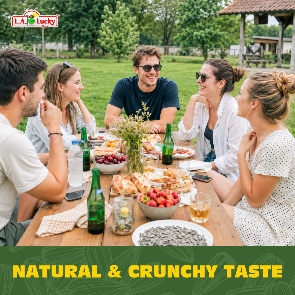 ChaCha Coconut Flavor Roasted Sunflower Seeds for family snacking