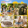 ChaCha Original Roasted Sunflower Seeds serving ideas for home and outdoor snacking