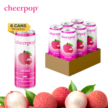 The Fruit Juice Soda - Lychee, 11 fl oz