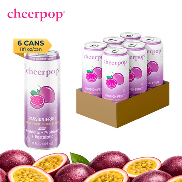 The Fruit Juice Soda - Passion Fruit, 11 fl oz