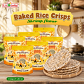 Dong Phuong Shrimp Baked Rice Crisps, pack of 6