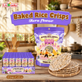 Dong Phuong Taro Baked Rice Crisps, case of 30