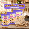 Dong Phuong Taro Baked Rice Crisps, pack of 3