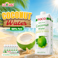 FOCO 100% pure coconut water 1 liter pack of 12