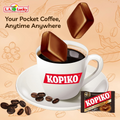 Kopiko individually wrapped coffee hard candy from the jar