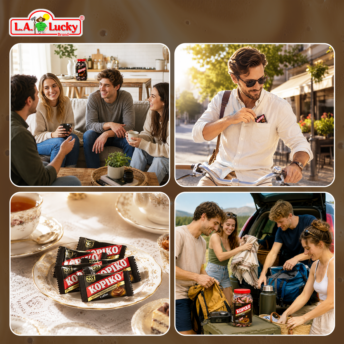 Kopiko Coffee Candy jar for sharing and on-the-go moments