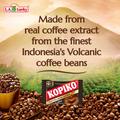 Kopiko Coffee Candy made with real coffee extract from Indonesian volcanic coffee beans
