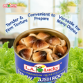 L.A. Lucky Broken Peeled Straw Mushrooms can detail