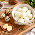 L.A. Lucky Quail Eggs in Water, ready to serve
