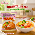 MAMA Tom Yum shrimp flavor instant noodles 60 g bag with serving suggestion