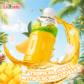Refreshing Mango Beverage with Nata de Coco
