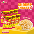 MARCO POLO Cheese Shrimp Chips pack of 6, 2.5 oz bags