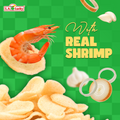 MARCO POLO Onion and Garlic Shrimp Chips made with real shrimp visual