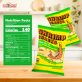 MARCO POLO Onion and Garlic Shrimp Chips 2.5 oz single bag front view