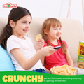 MARCO POLO Onion and Garlic Shrimp Chips crunchy snack serving idea