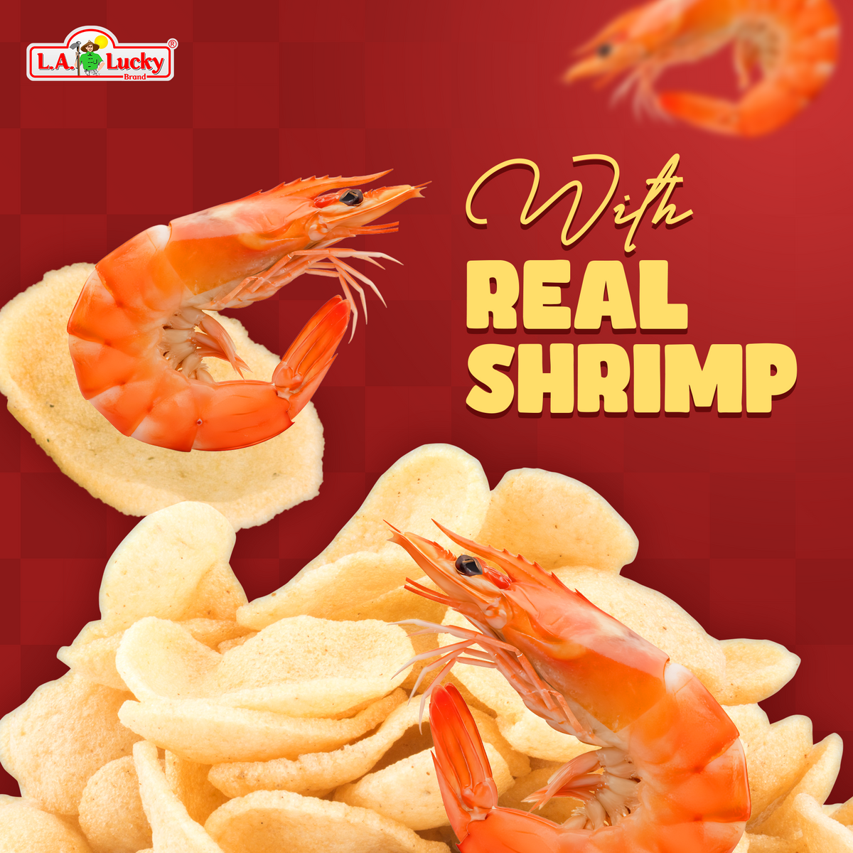 MARCO POLO Original Shrimp Chips package back view with product details