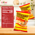 MARCO POLO Original Shrimp Chips 2.5 oz single bag front view