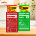 Nutrition facts for MARCO POLO Original and Onion & Garlic Shrimp Chips