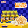 MARCO POLO Sour Cream & Onion Shrimp Chips pack of 24, 2.5 oz bags