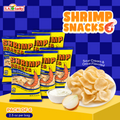 MARCO POLO Sour Cream & Onion Shrimp Chips pack of 6, 2.5 oz bags
