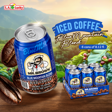 Mr. Brown Blue Mountain Blend Iced Coffee pack of 6 front