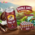Mr. Brown Double Shot Espresso + Milk coffee drink, pack of 24