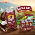 Mr. Brown Double Shot Espresso + Milk coffee drink, pack of 6