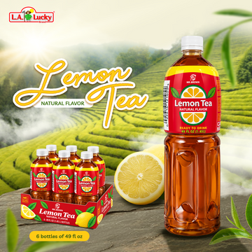 Mr. Brown Lemon Tea 1.45 L bottles, pack of 6