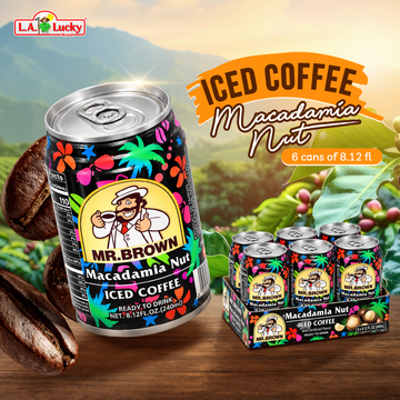 Mr. Brown Macadamia Nut Iced Coffee pack of 6 front