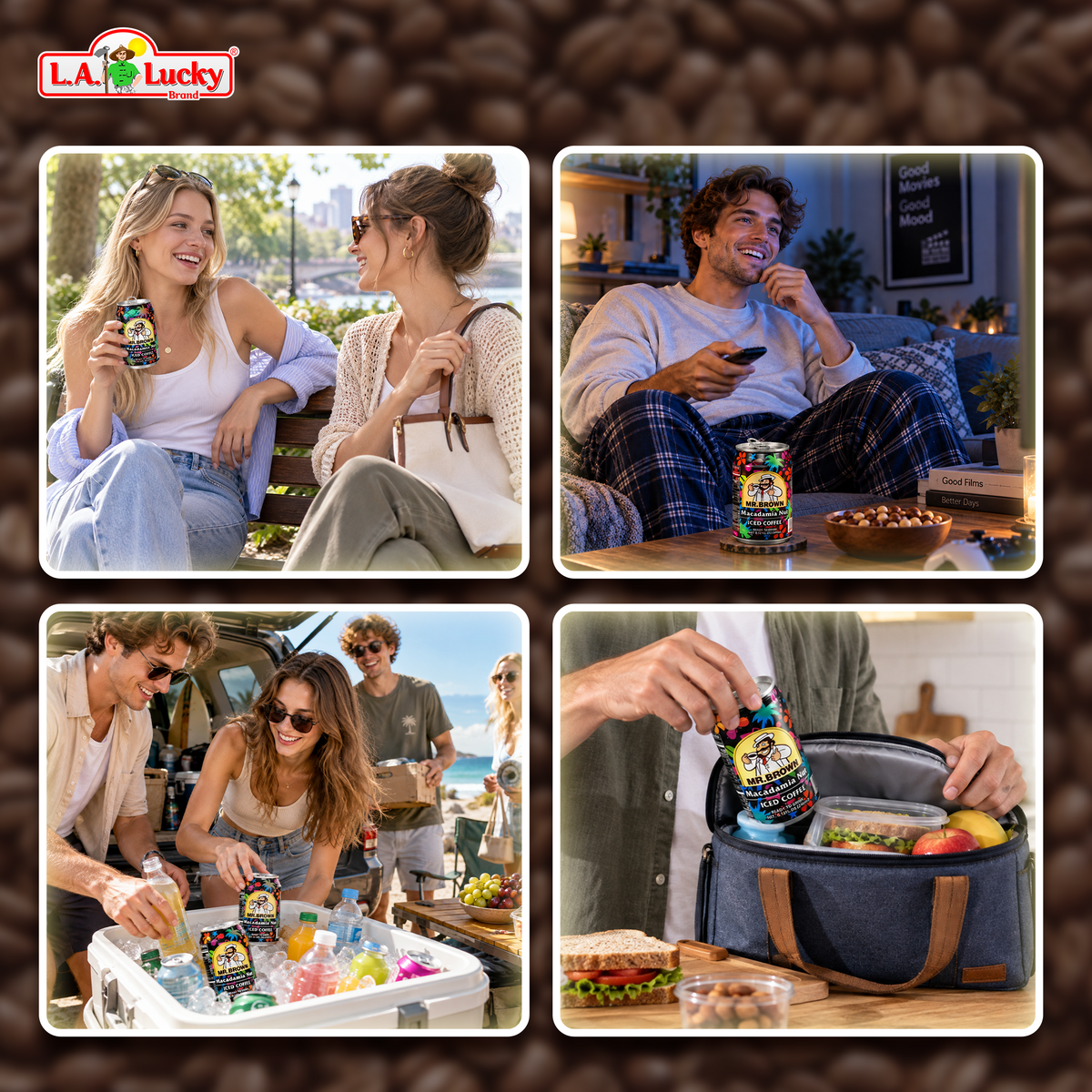 Mr. Brown Macadamia Nut Iced Coffee package detail