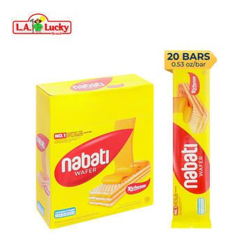 Nabati Richeese cheese cream wafer 20 bars package