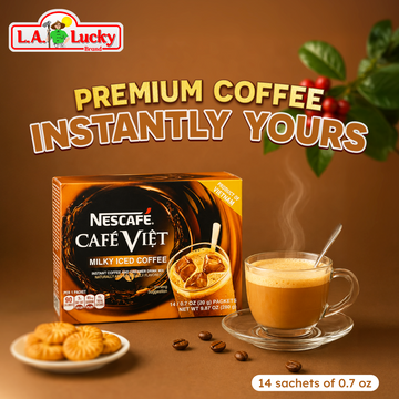 NESCAFÉ Café Việt Milky Iced Coffee – 0.7 oz x 14 Sachets