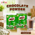 Nestle MILO chocolate malt powder drink, 14 oz cans, pack of 2