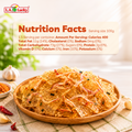 Nutrition facts for Nong Phu dried squid rice paper