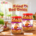 Nong Phu fried red onion, two 8 oz jars