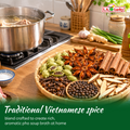 Nong Phu Vietnamese pho spice blend and broth preparation