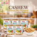Five jars of Nong Phu crispy dry roasted salted cashews