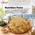 Nutrition facts for Nong Phu seaweed rice paper