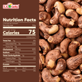Nutrition facts for Nong Phu skin-on cashews