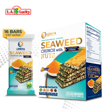 ODEHA Seaweed Crunch with Nuts - Cheese Taste