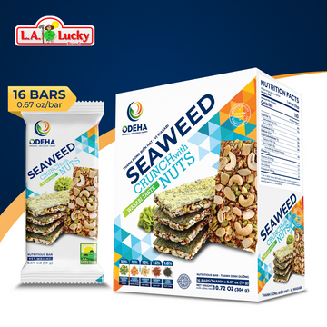 ODEHA Seaweed Crunch with Nuts - Wasabi Taste