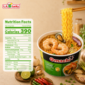 Omachi Hot and Sour Shrimp Flavor Potato Noodle Bowl nutrition facts