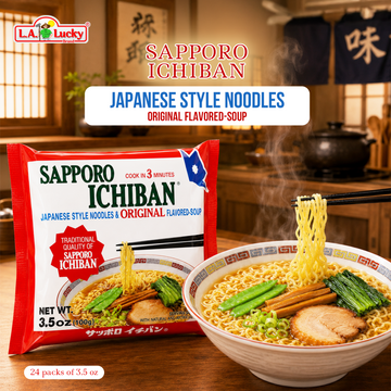 SAPPORO ICHIBAN Original Japanese Style Noodles, Soup Flavor, Bag