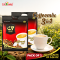 Trung Nguyen G7 3in1 instant coffee mix, 100 sachets, Pack of 2