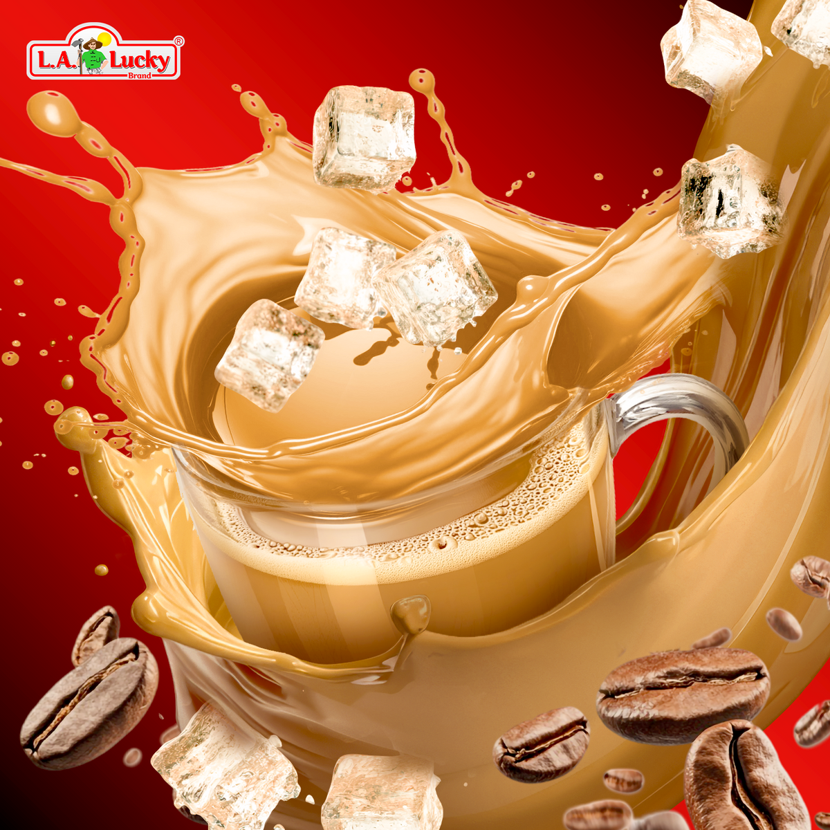 Hot cup of Trung Nguyen G7 3in1 instant coffee mix